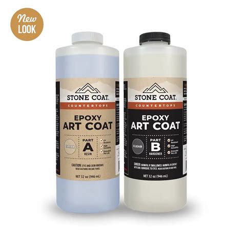 Stone Coat Non Toxic Epoxy Resin For Art Gallon Kits Heat And Scratch Resistant Diy Friendly