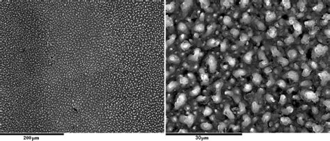 Micrographs Showing The Laser Processed Silicon Carbide Surface After