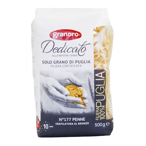 Granoro Dedicato Penne Makarna 500 G Macroonline