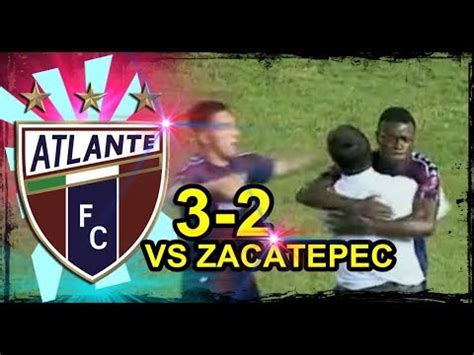 Resumen Atlante Vs Zacatepec Ascenso Mx Triunfo De Los