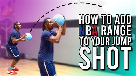 How To Add Nba Range To Your Jump Shot 😱 Youtube