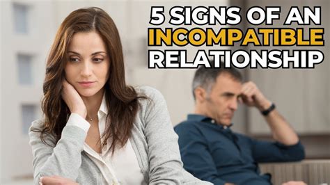 5 Signs Of An Incompatible Relationship Youtube