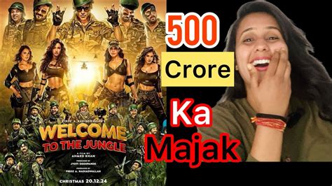 Welcome To The Jungle Official Announcement Reaction Video AKSHAY