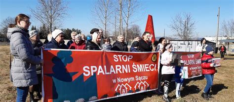 Nie Chc U Siebie Spalarni Odpad W Kolejny Protest Mieszka C W Nowy