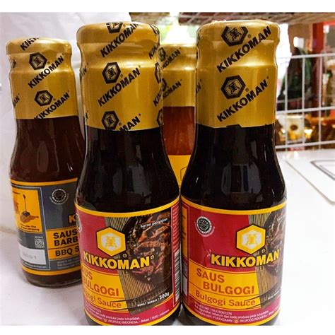 Jual KIKKOMAN Saus Bulgogi Sauce Khas Jepang Halal 300 Gr Shopee