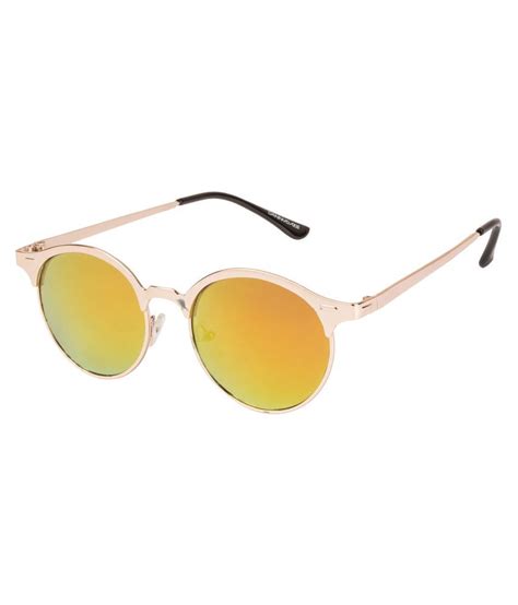 Danny Daze Yellow Round Sunglasses D 2852 C3 Buy Danny Daze Yellow Round Sunglasses D