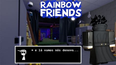 Jogando Rainbow Friends Capitulo Youtube