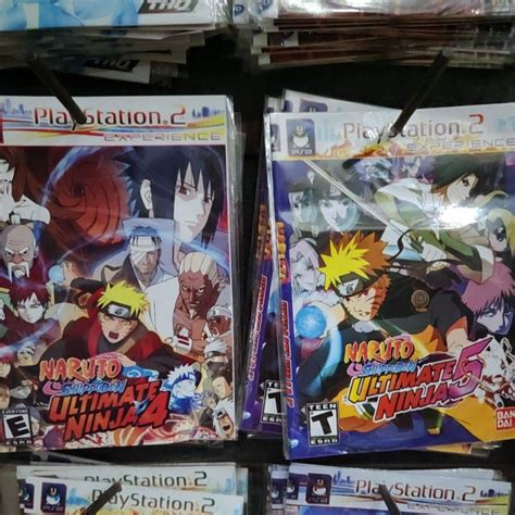 Jual Kaset Playstation 2 Kaset Ps2 Dvd Gane Ps Kaset PS 2 Naruto