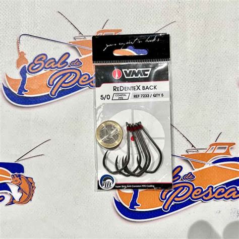 ANZUELO VMC 7233CT VANADIO Y ACERO 5 0 LIVE BAIT Sal De Pesca