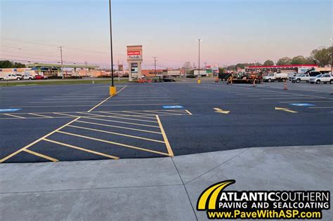 Asphalt Parking Lot Repairs Atlantic Southern Paving Sealcoating