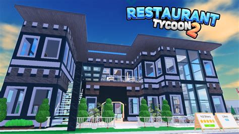 Modern Sci Fi Restaurant In Restaurant Tycoon Roblox Youtube