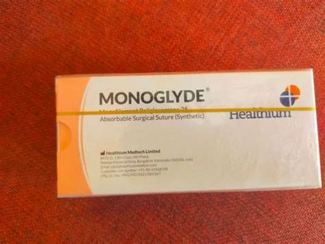 Monoglyde Absorbable Surgical Sutures At Rs Box In Ghaziabad