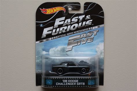 Hot Wheels 2014 Retro Entertainment 08 Dodge Challenger Srt8 Fast And Furious Fast Five