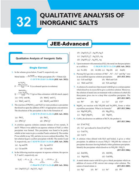 46 Years Chemistry Chapterwise And Topicwise Solved Papers Pyq Of Jee