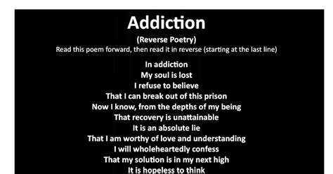 Best Addiction Recovery Poems