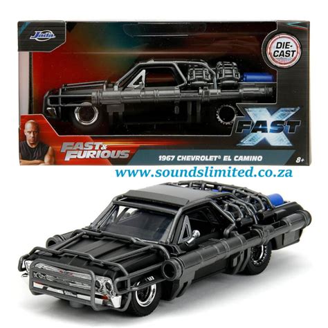 Jada Toys 132 1967 Chevy El Camino Caged Version Fast And Furious Fast 34733 Sounds Limited