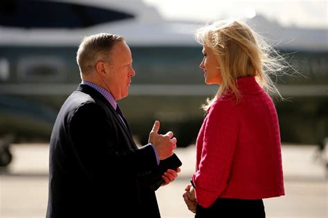 Kellyanne Conway And Sean Spicer Are Getting Stalked By The Paparazzi