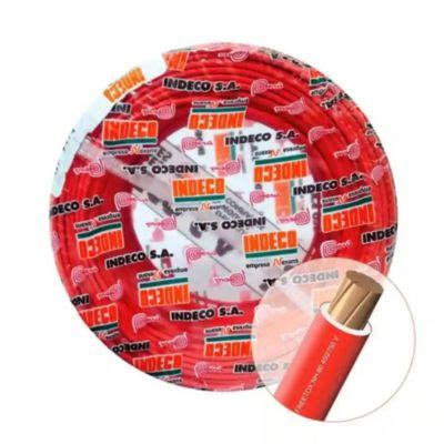 Cable H Pc Freetox Pc Nh V Mm Indeco Rojo Indeco