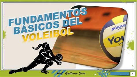 Fundamentos B Sicos Del Voleibol Youtube