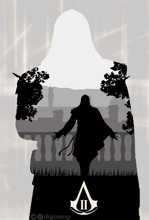 I Made A Minimalist Assassins Creed 2 Poster Rassassinscreed