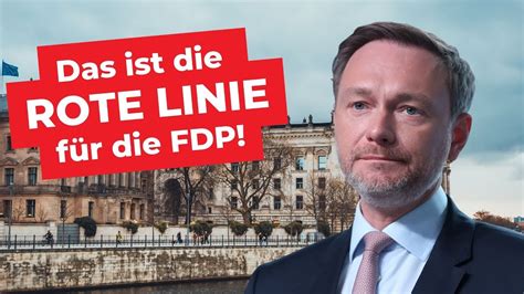 ROTE LINIE für FDP erreicht Schuldenbremse und Steuererhöhungen