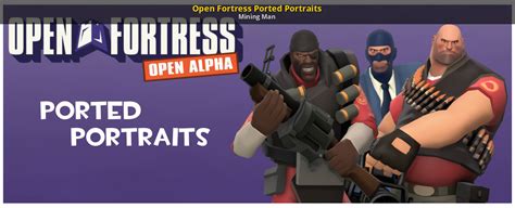 Open Fortress Ported Portraits Team Fortress 2 Mods