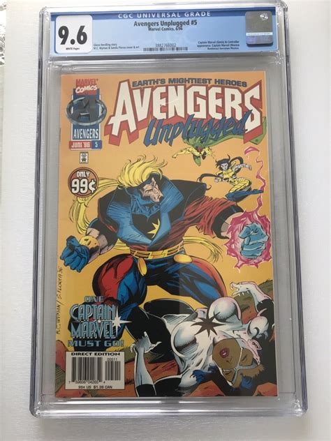 Avengers Unplugged Cgc St Photon Monica Rambeau Key Ebay