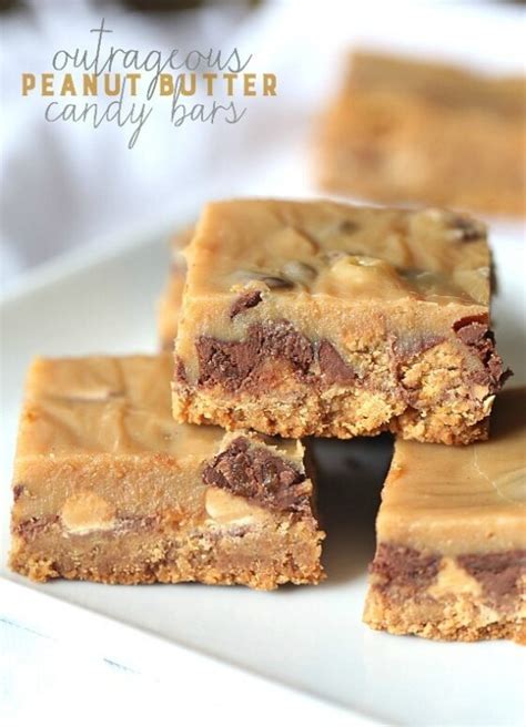 Outrageous Peanut Butter Candy Bars | Best Peanut Butter Bars Recipe