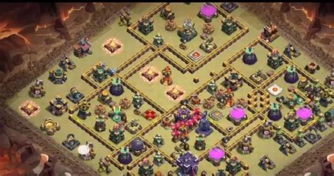 30 Coc Th15 War Base Anti 2 Star 2023 Coc Bases Best Coc Base Th