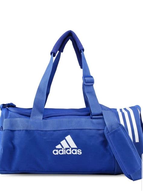 Adidas Convertible 3 Stripes Duffel Bag Small Mens Fashion Bags