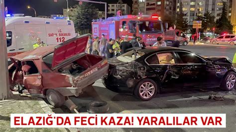 Elaz Da Feci Kaza Yaral Lar Var G Ncel G Rsel