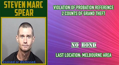 WHEEL OF FUGITIVE Brevard Sheriffs Office Names Steven Marc Spear