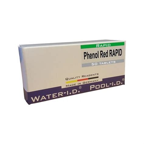 Rezerve Phenol Red Rapid Tablete Ph Aquabluepiscine Ro