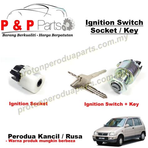 Ignition Switch Socket Key 5pin Perodua Kancil Rusa Proton Perodua