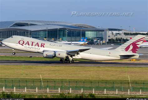 A7 BGB Qatar Airways Cargo Boeing 747 83QF Photo By Songxiuming ID