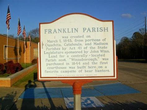 Franklin Parish Historical Marker Flickr Photo Sharing