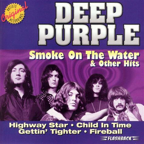 Car Tula Frontal De Deep Purple Flashback Smoke On The Water Other