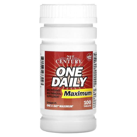 St Century One Daily Maximum Tablets