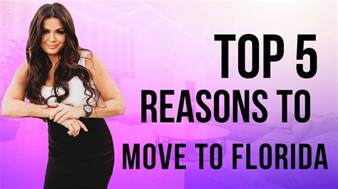 Top 5 Reasons To Move To Florida Let S Dive Into The Top Reasons You