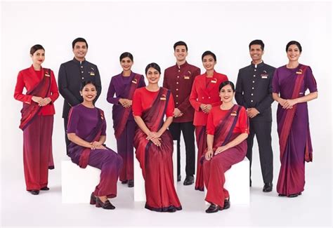 Air India Unveils Brand New Look of Cabin Crew for International ...