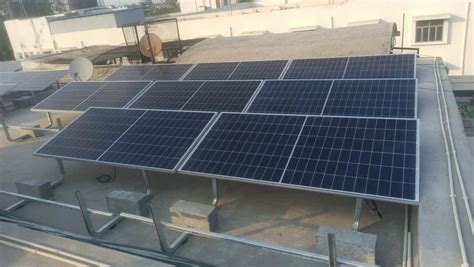 Mounting Structure Grid Tie Solar Power Plant Capacity 10 Kw At Rs