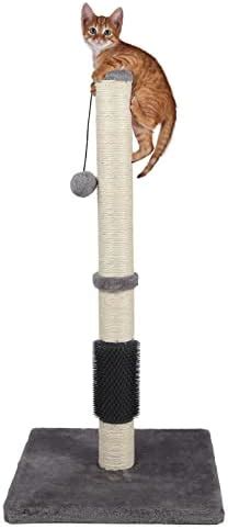 Dimaka Tall Cat Scratching Post Claw Scratcher Sisal Rope Covered