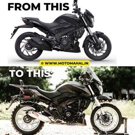 Modified Bajaj Dominar 400 Into A Scrambler Style