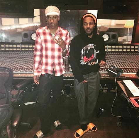 Kendrick Lamar in the Studio