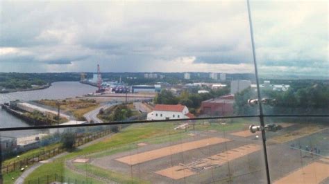 Segedunum Roman Fort Ruins And Views Across The Tyne River