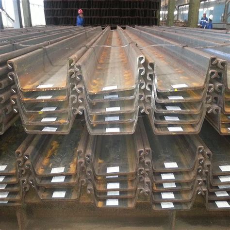 Hot Rolled Steel Sheet Pile Wall 400*160 U Type Sheet Piling Price ...