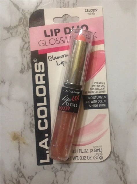 New La Colors L A Colors Lip Duo Gloss Lipstick Ebay