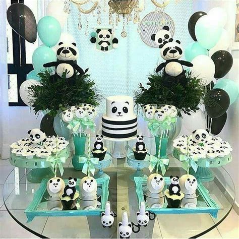 Pin De Alanna Maia Em Panda Decora Es Para Festas De Nascimento