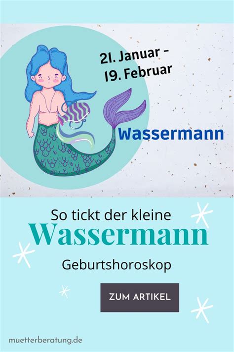 Wassermann Geburtshoroskop Kleine Wassermänner Verstehen Und Fördern