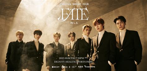 ENHYPEN WORLD TOUR FATE IN U S Dignity Health Sports Park